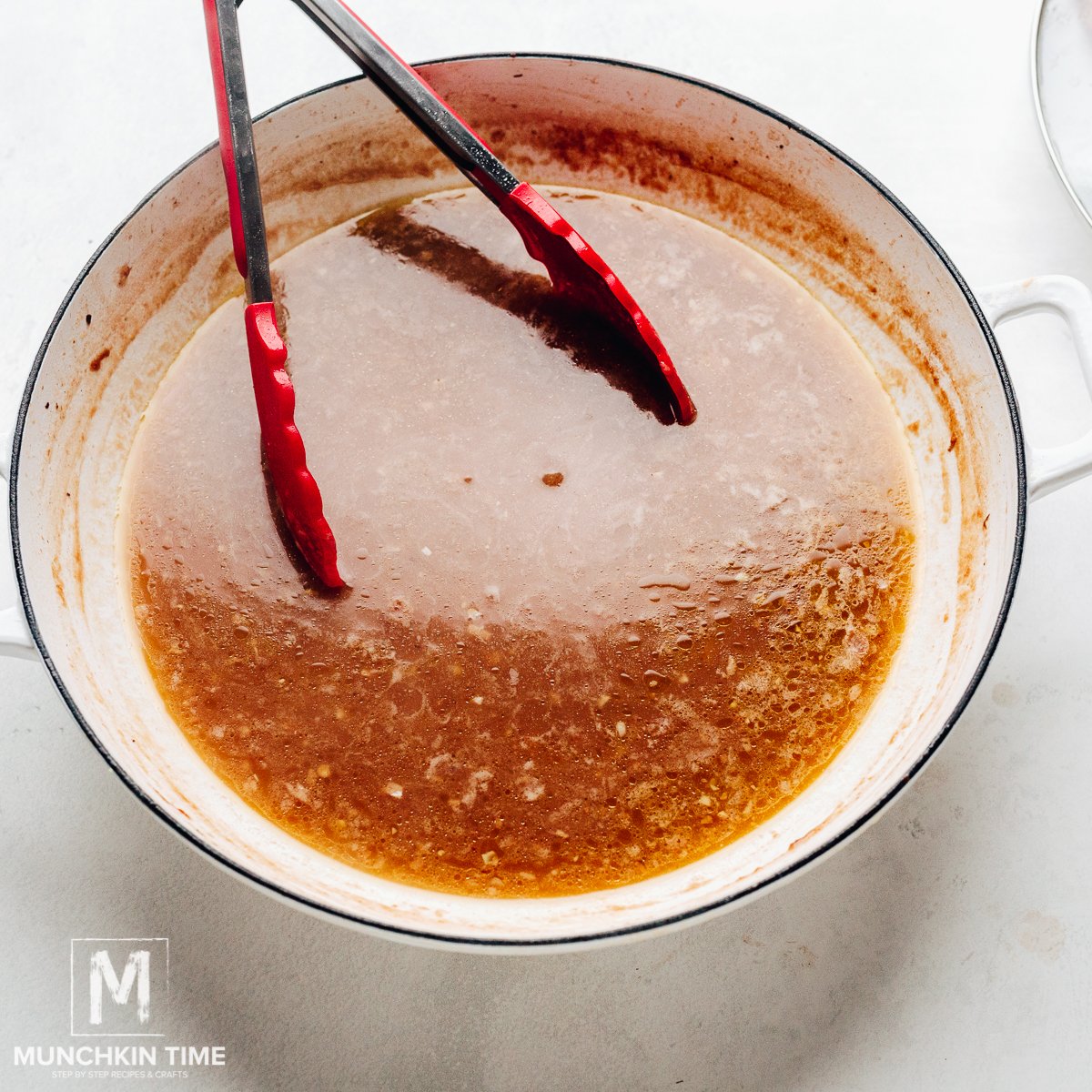 pouring in the Madeira wine