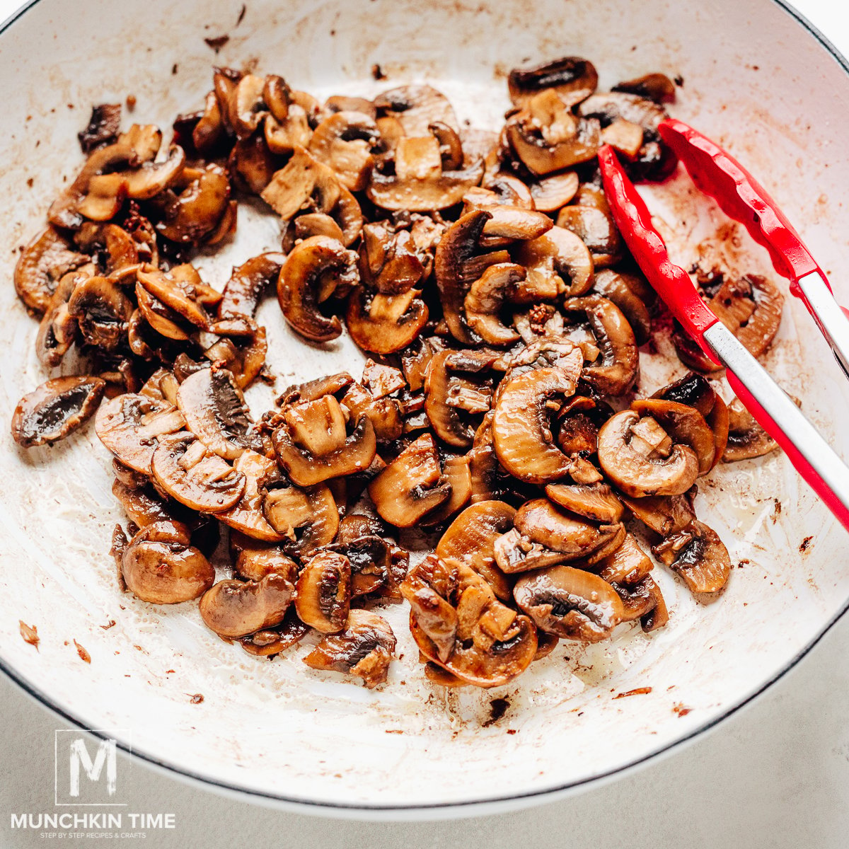 cooked mushrooms