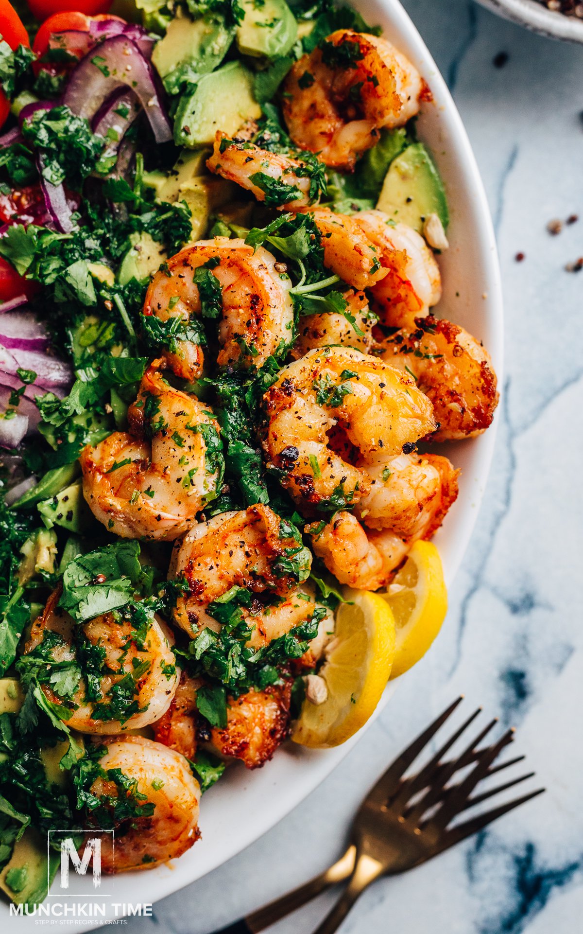 simple shrimp and avocado salad recipe