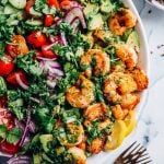 Shrimp Avocado Salad with Quinoa