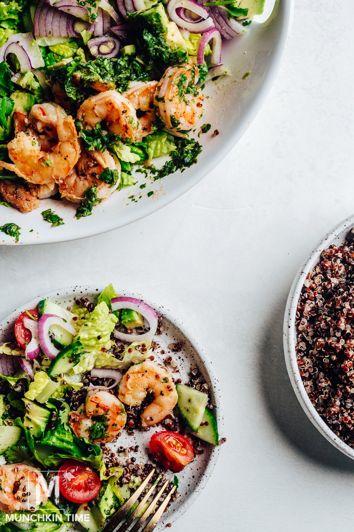 Shrimp Avocado Salad with Quinoa