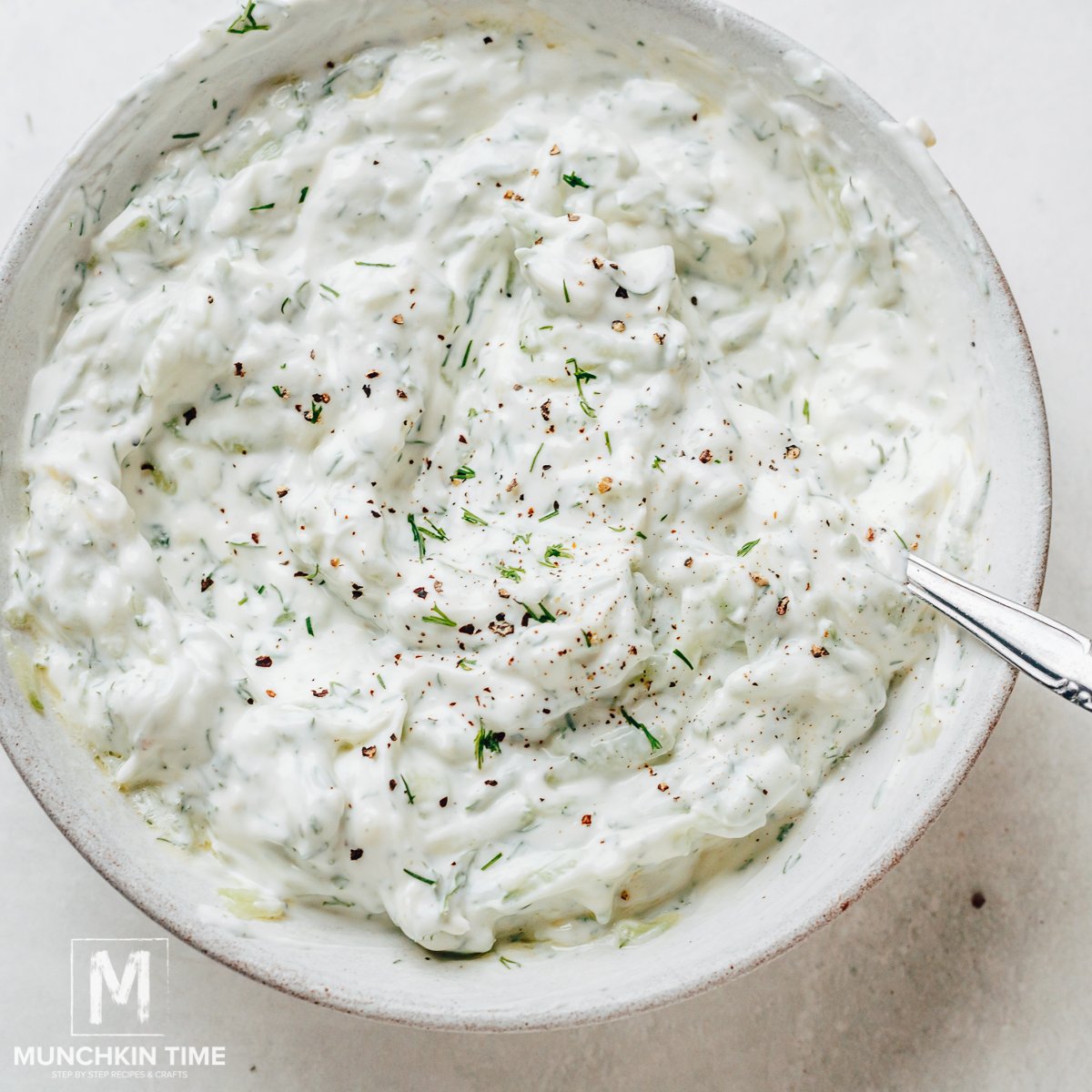 homemade tzatziki sauce