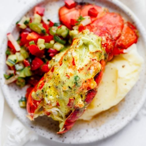 What goes well with lobster tails?