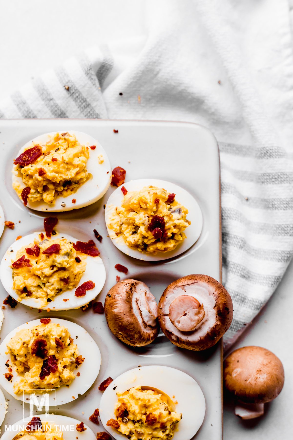 Best Deviled Eggs with Bacon (Instant Pot Hard Boiled Eggs)