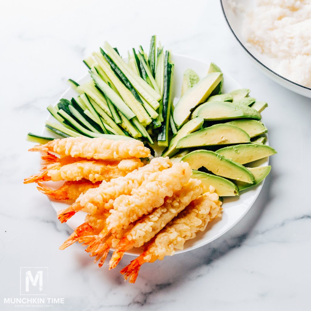 Shrimp Tempura Roll (Video) Munchkin Time
