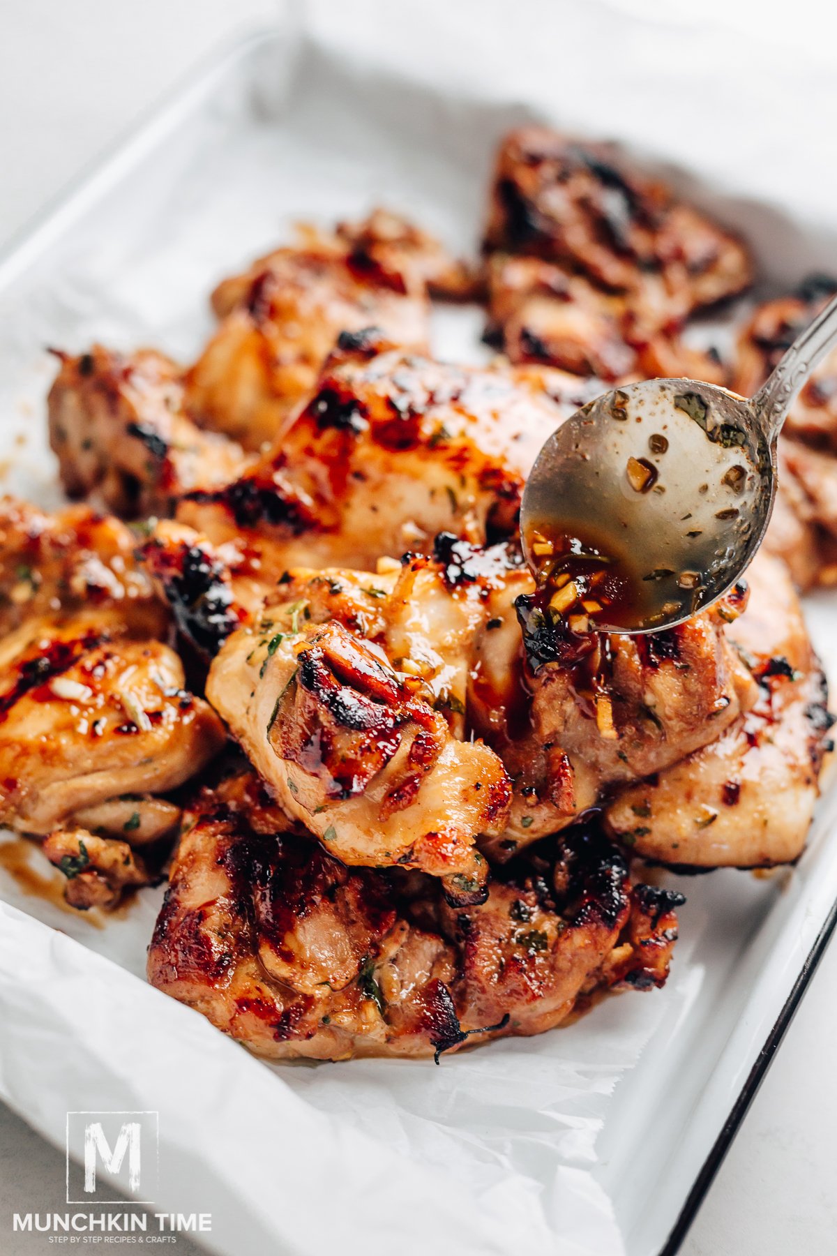 Chicken Marinade with Honey and Soy Sauce (Video)