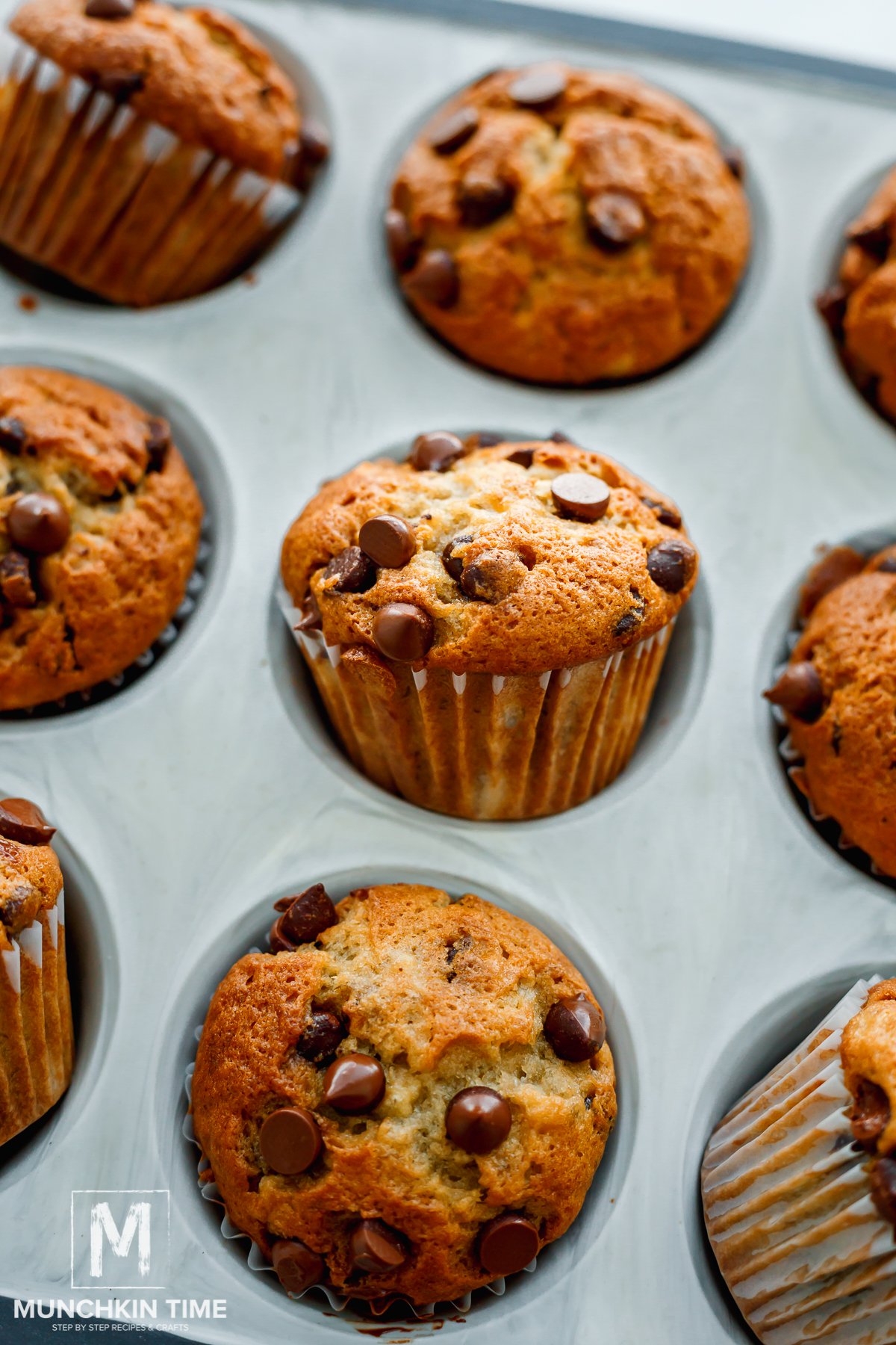 Banana muffins from scratch