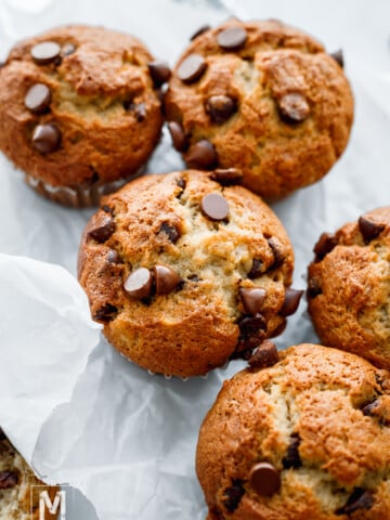 dairy-free banana muffins