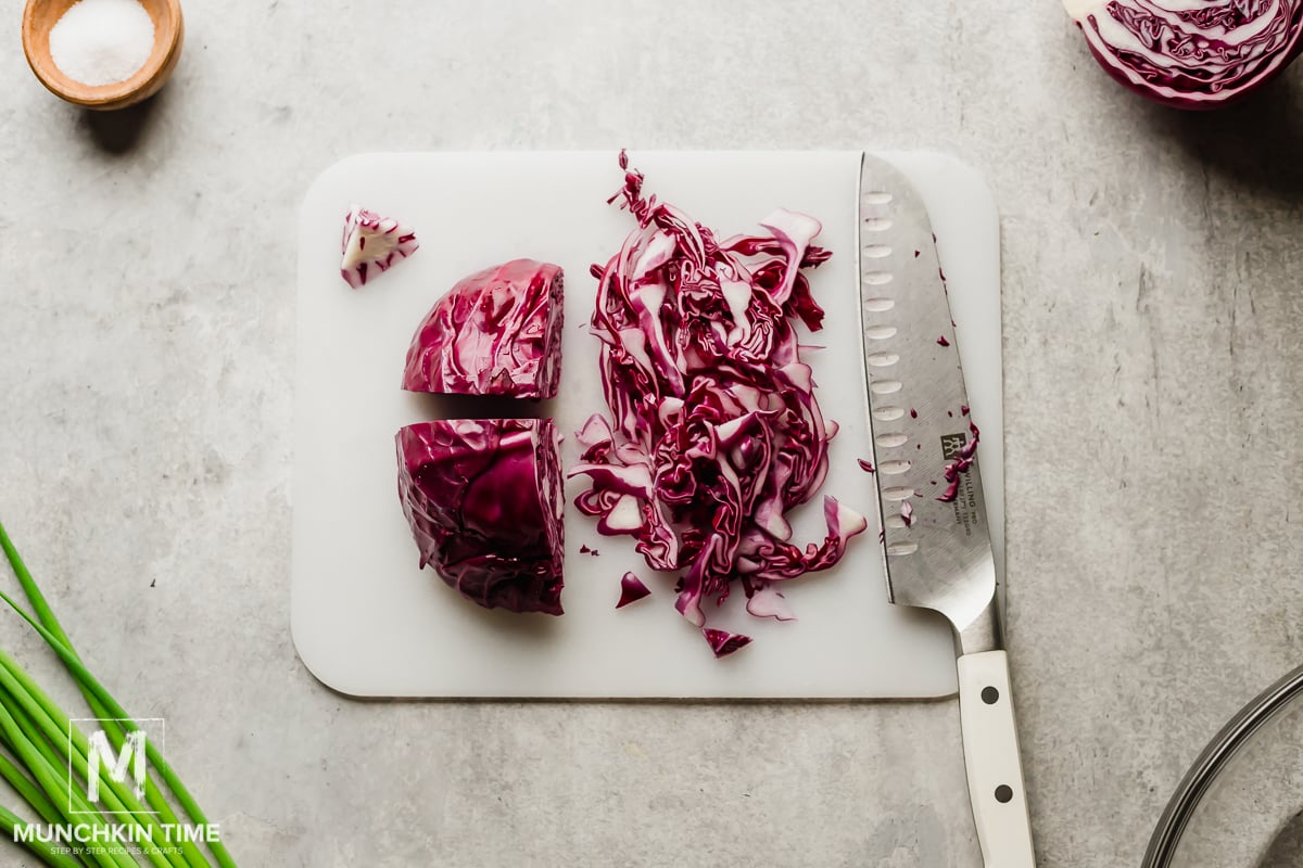 How to Shred Cabbage for Salad
