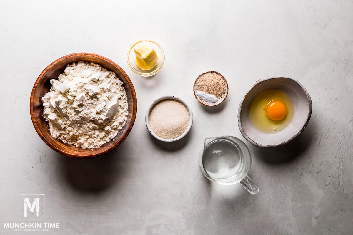 Ingredients Needed For the Dough