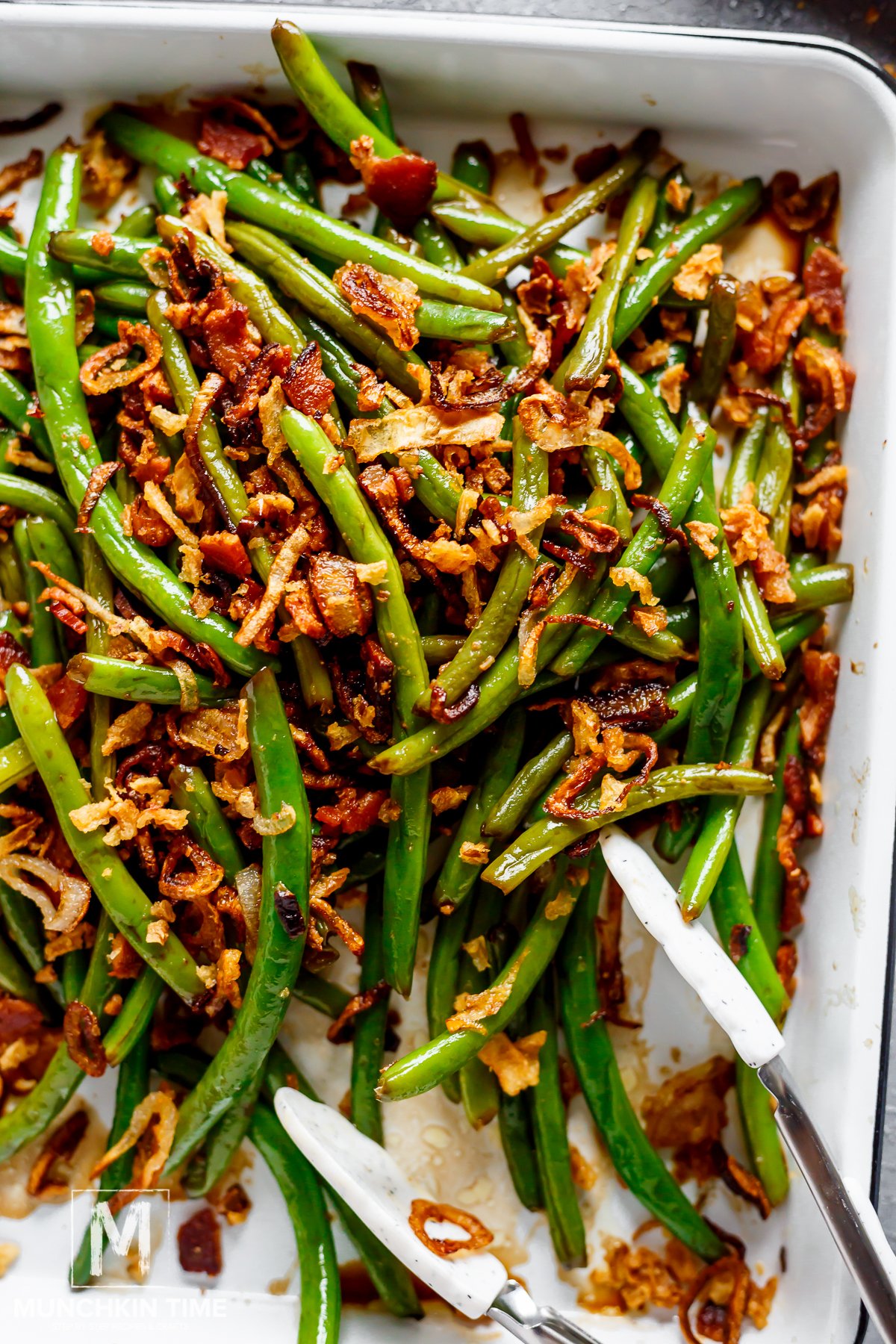 Fresh Green Bean Recipe with Bacon