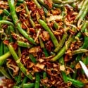 Fresh Green Bean Recipe with Bacon and Shallots