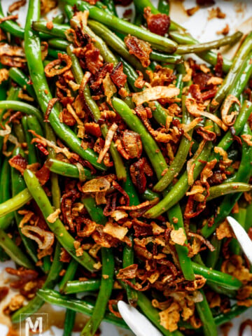 Fresh Green Bean Recipe with Bacon