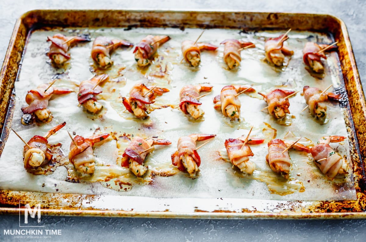 bacon wrapped shrimp