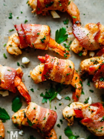 what to serve with bacon wrapped shrimp