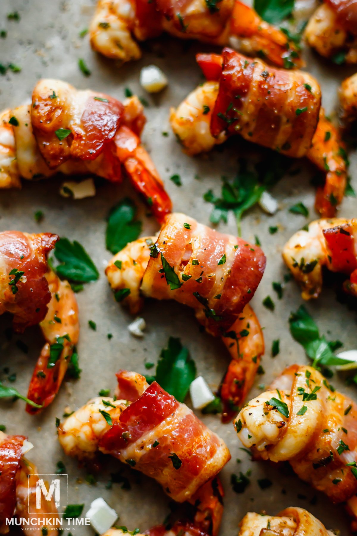 Can I cook the bacon with the shrimp?