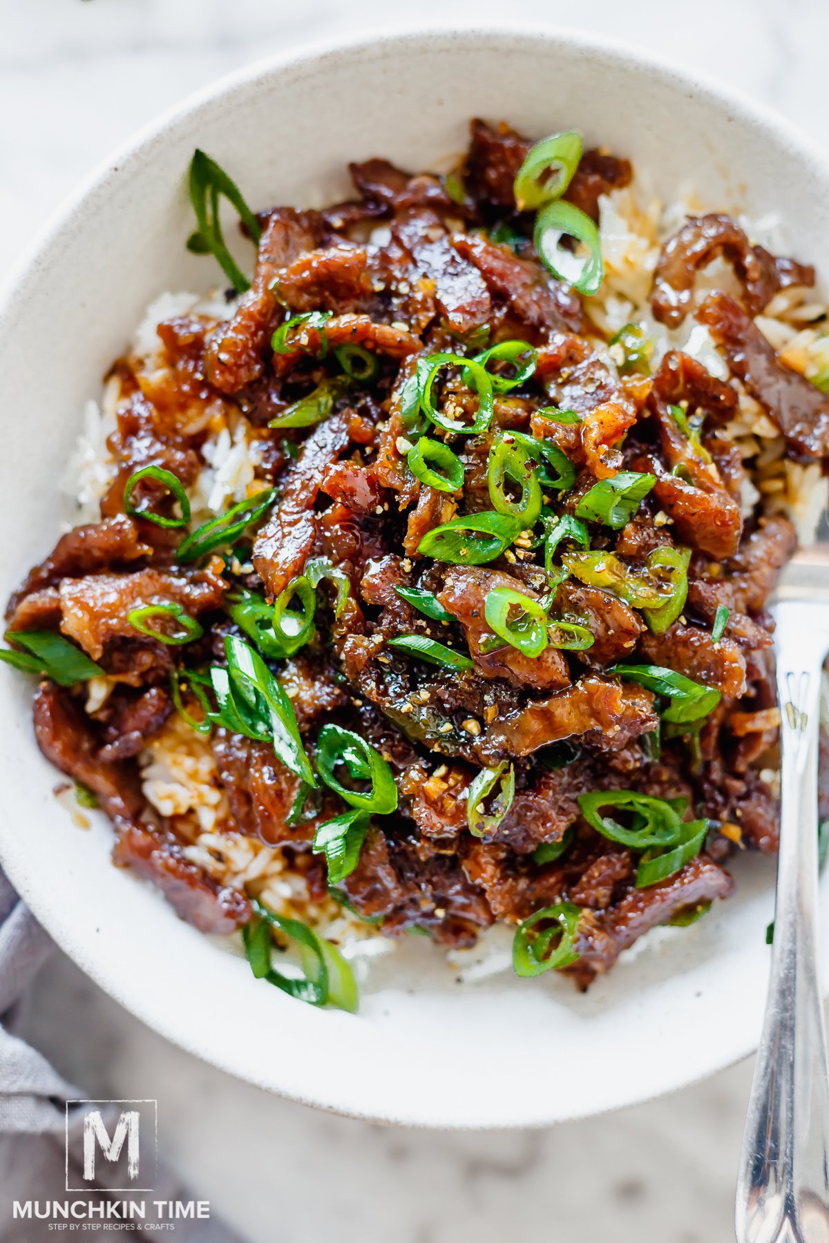 A BOWL full of Mongolian Beef