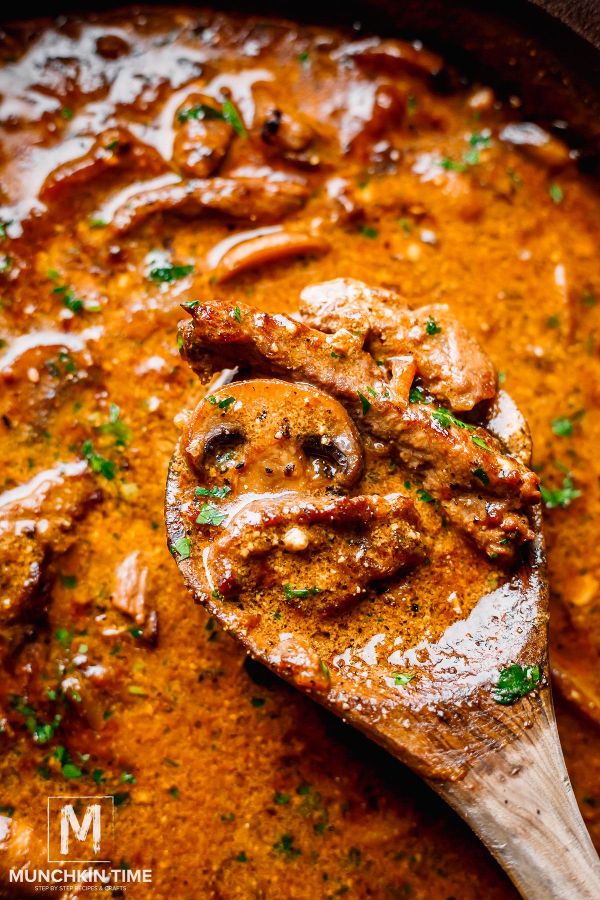 Tastefully Simple Beef Stroganoff