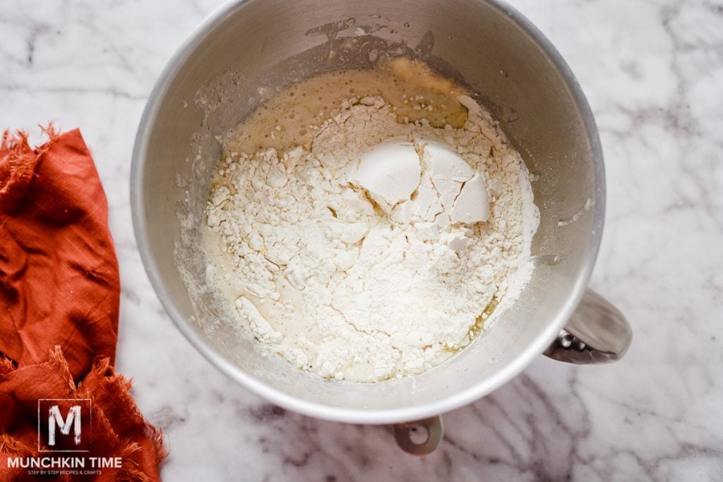 hamburger buns dough