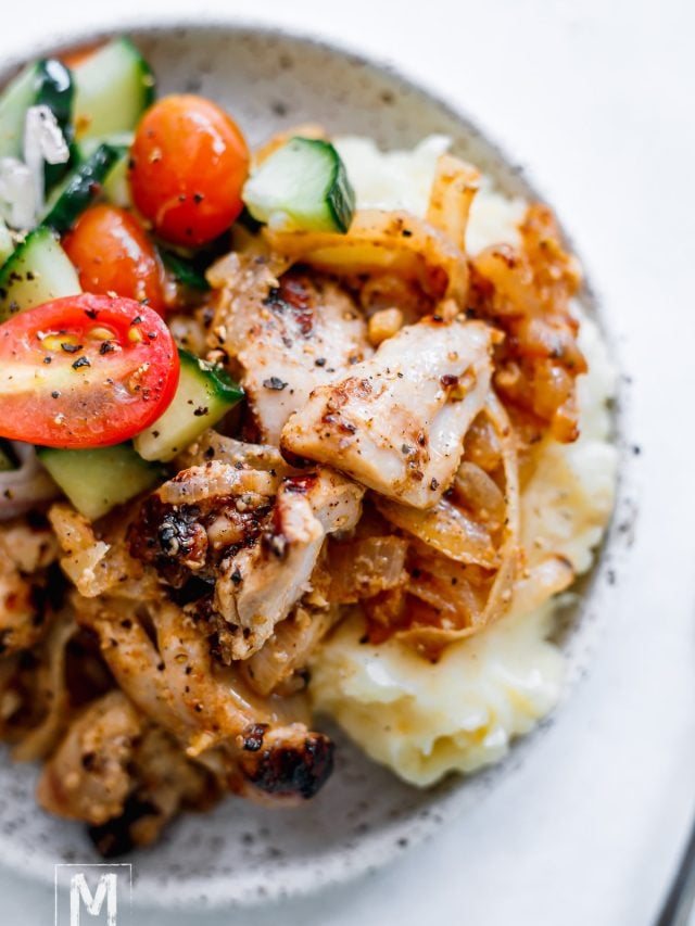5-ingredient Grilled Chicken Thighs