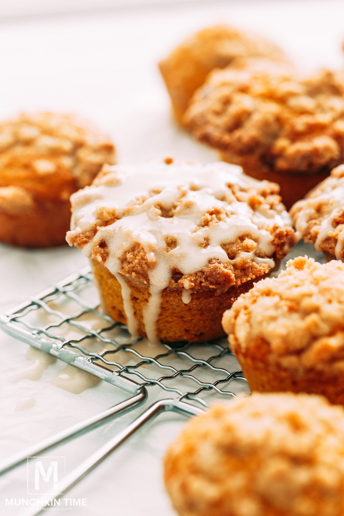 pumpkin muffins recipe with streusel topping