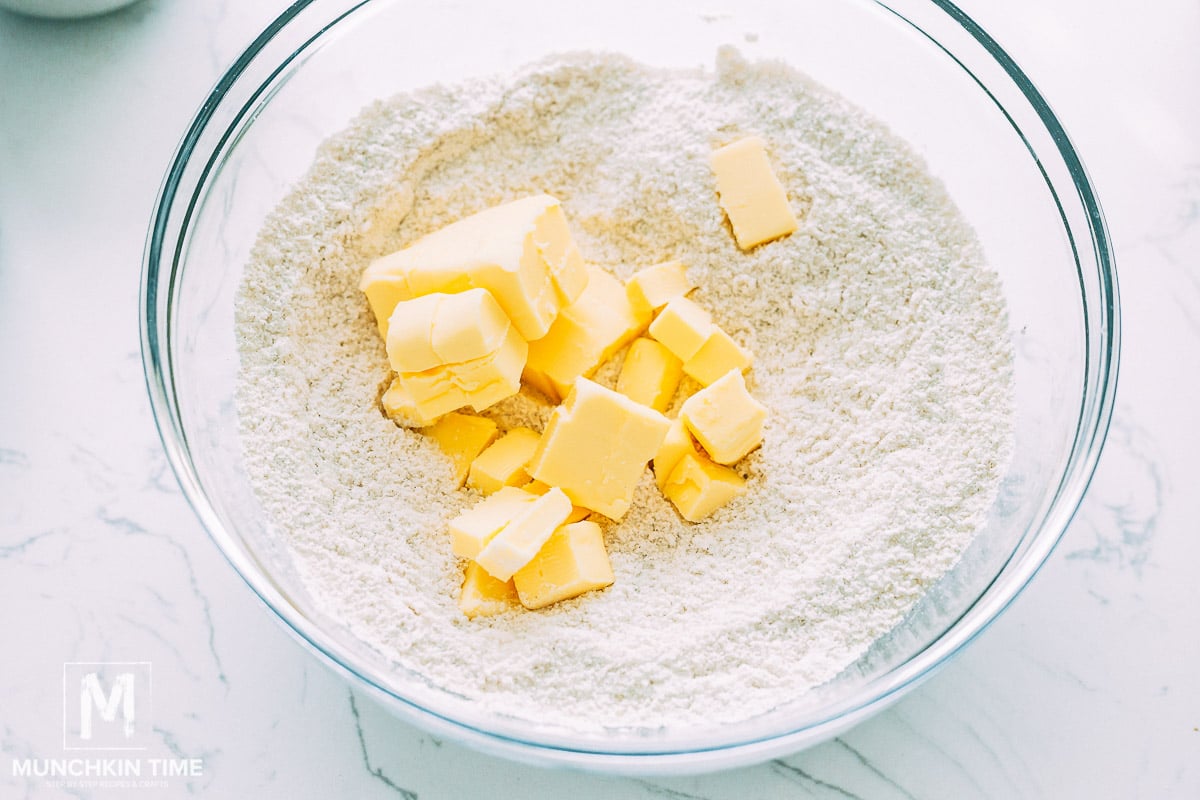 butter with flour and spices