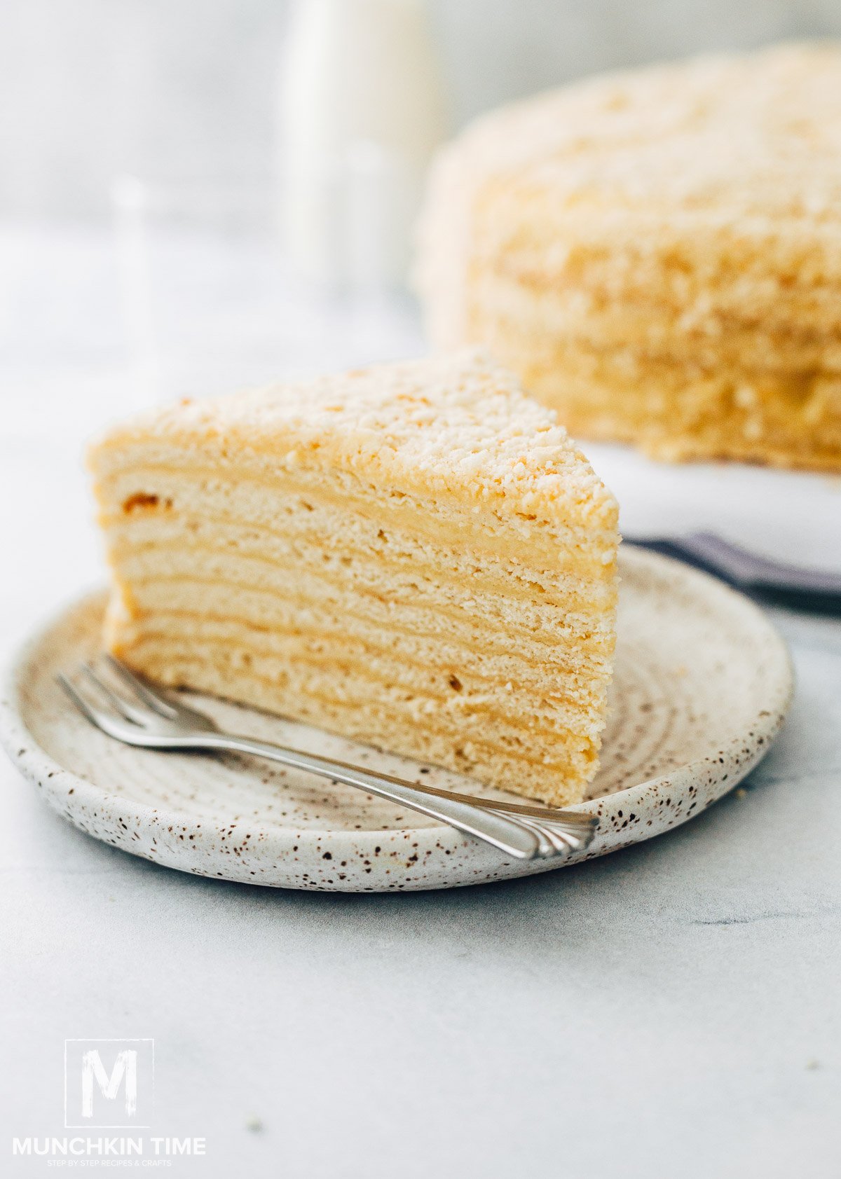 Vanilla Custard Cake