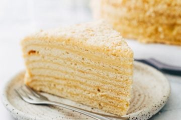 the vanilla custard cake