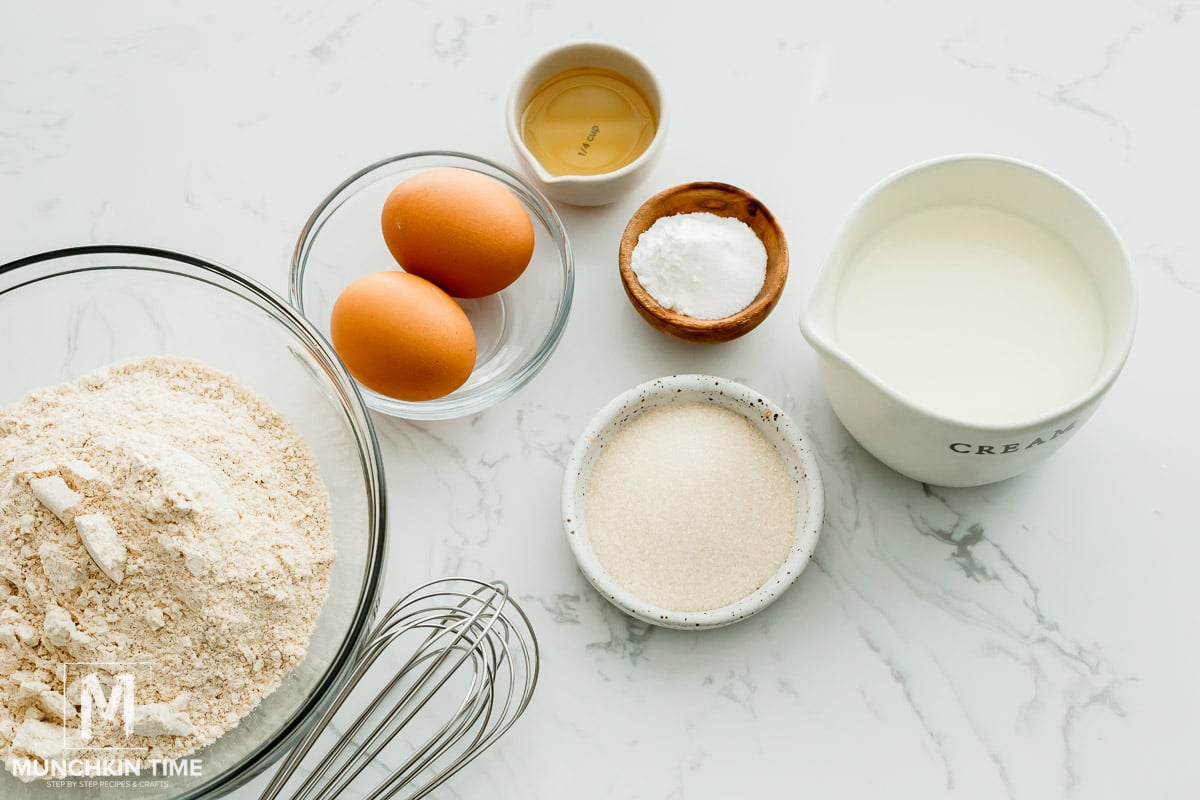 Ingredients Needed for Einkorn Pancakes