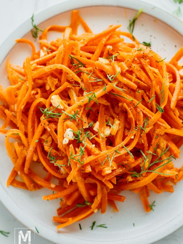 Carrot Salad with Garlic