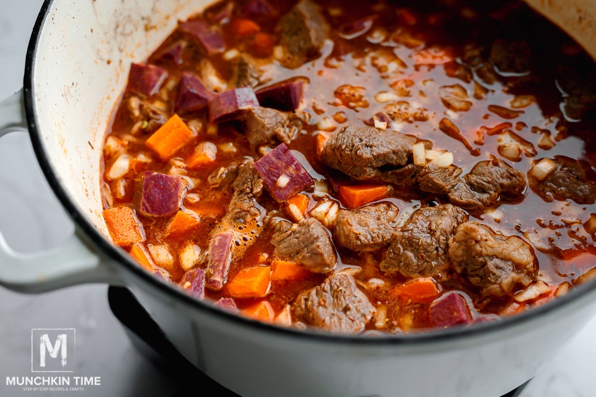 Beef Stew with Sweet Potatoes