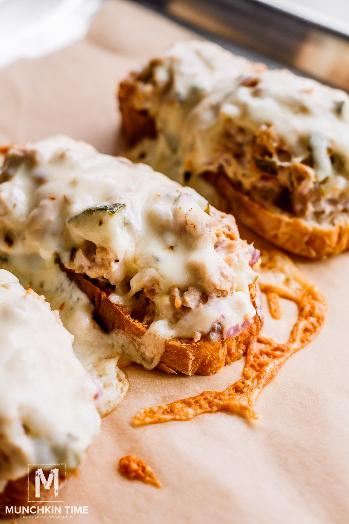 Open Faced Tuna Melt Recipe