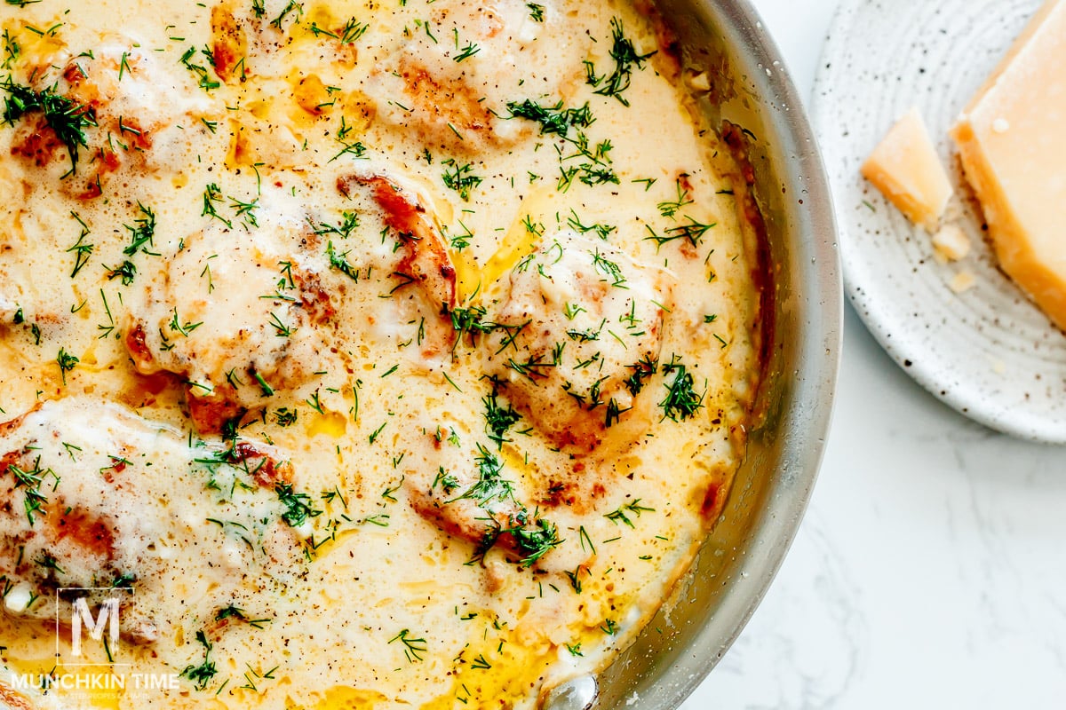 creamy chicken thighs