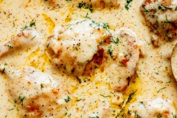 Creamy Oven Baked Chicken Thighs