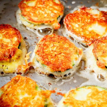 Parmesan Zucchini Bites