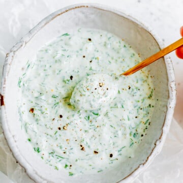 Creamy Yogurt Sauce