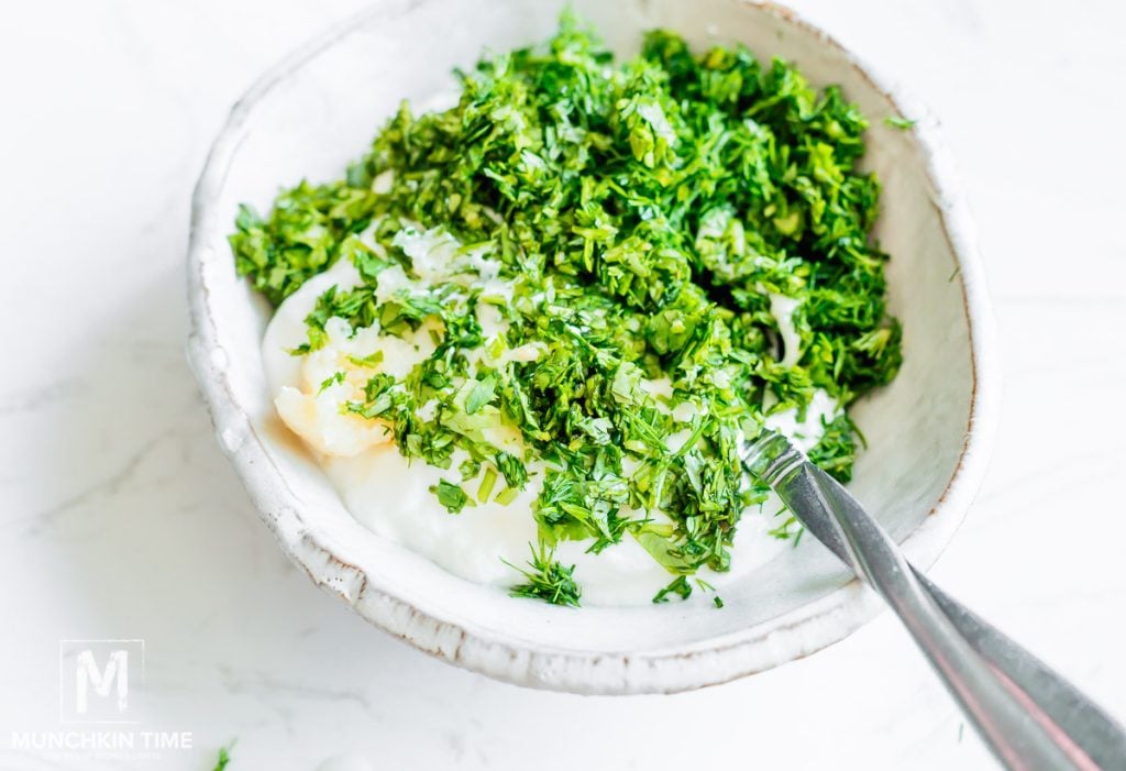 The Best Creamy Garlic Yogurt Sauce (Video) Munchkin Time