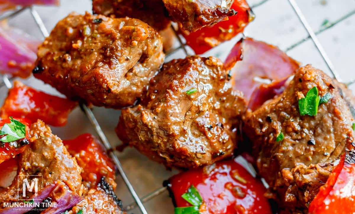 Mediterranean online beef kabobs