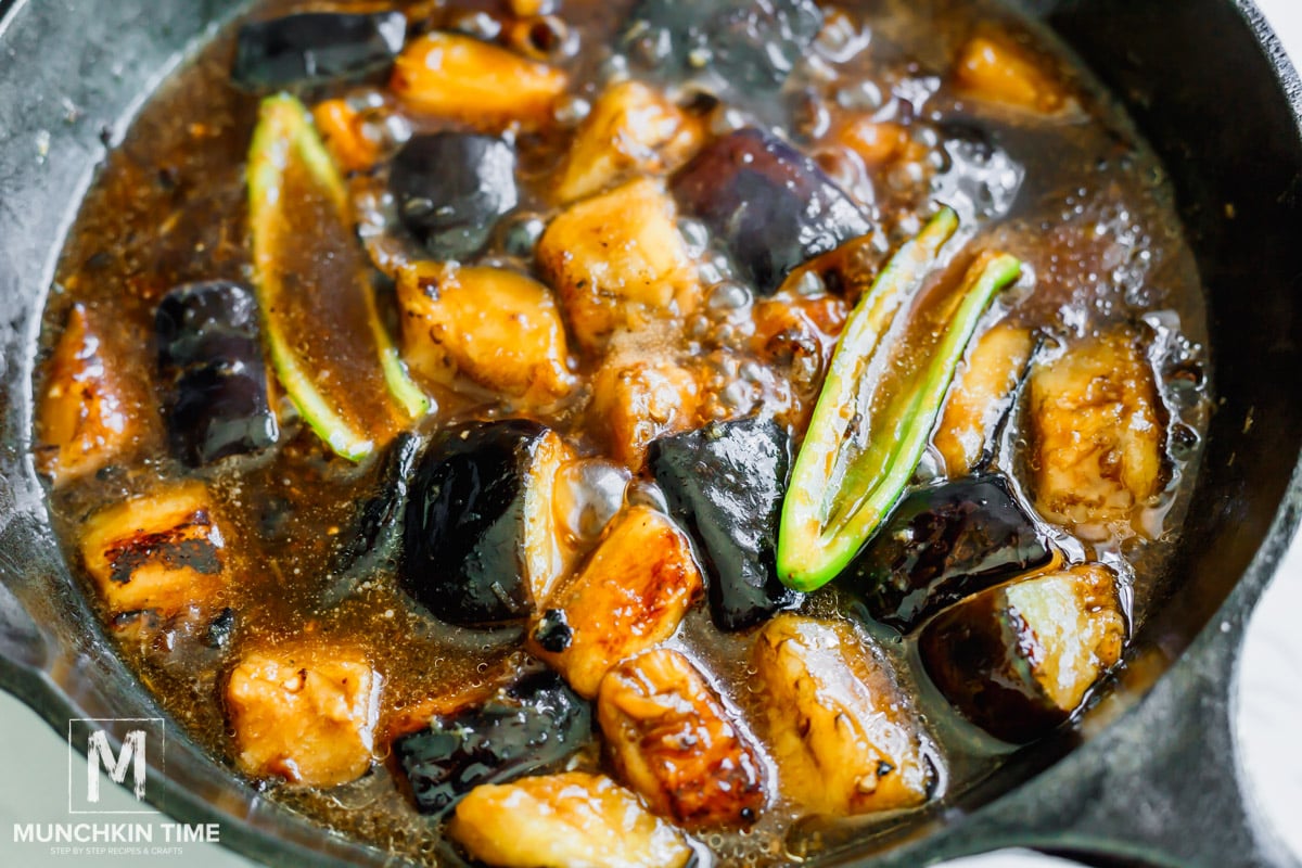 Chinese Eggplant with Garlic Sauce