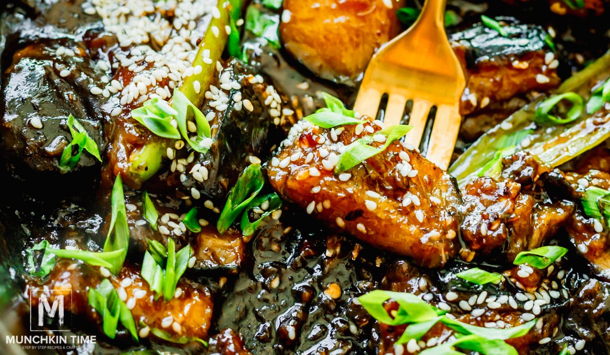 Chinese Eggplant with Garlic Sauce