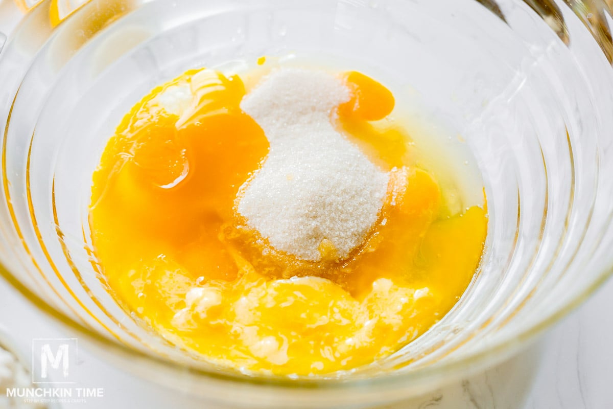 eggs and sugar