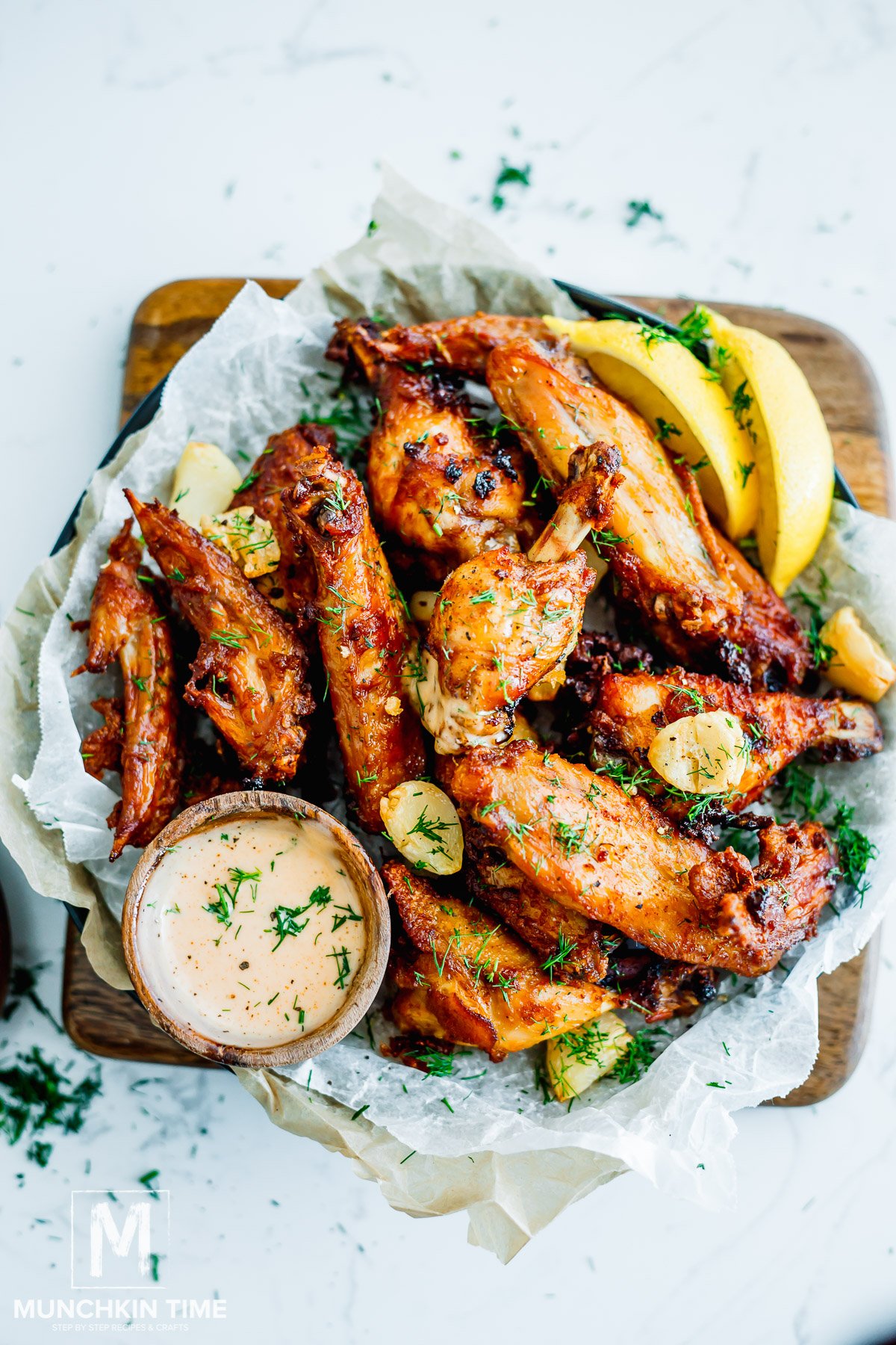 Garlic Chicken Wings