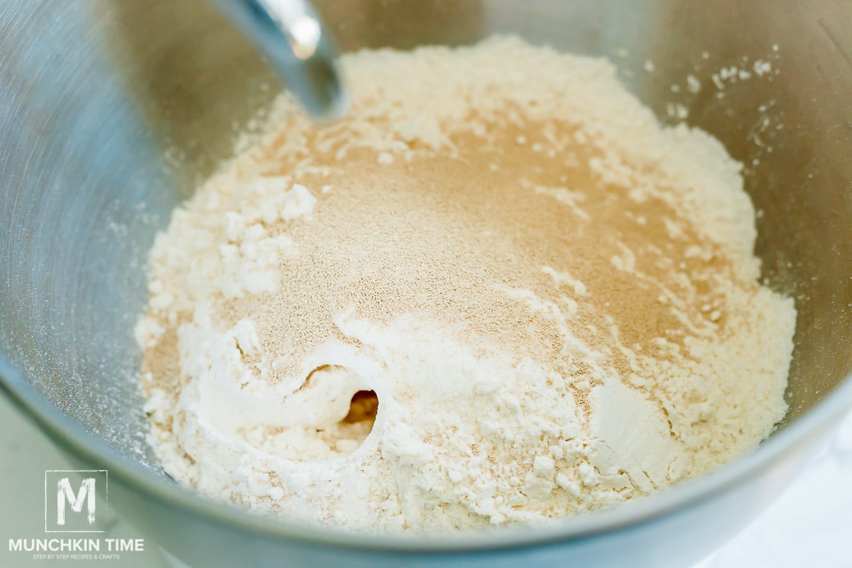 flour and yeast