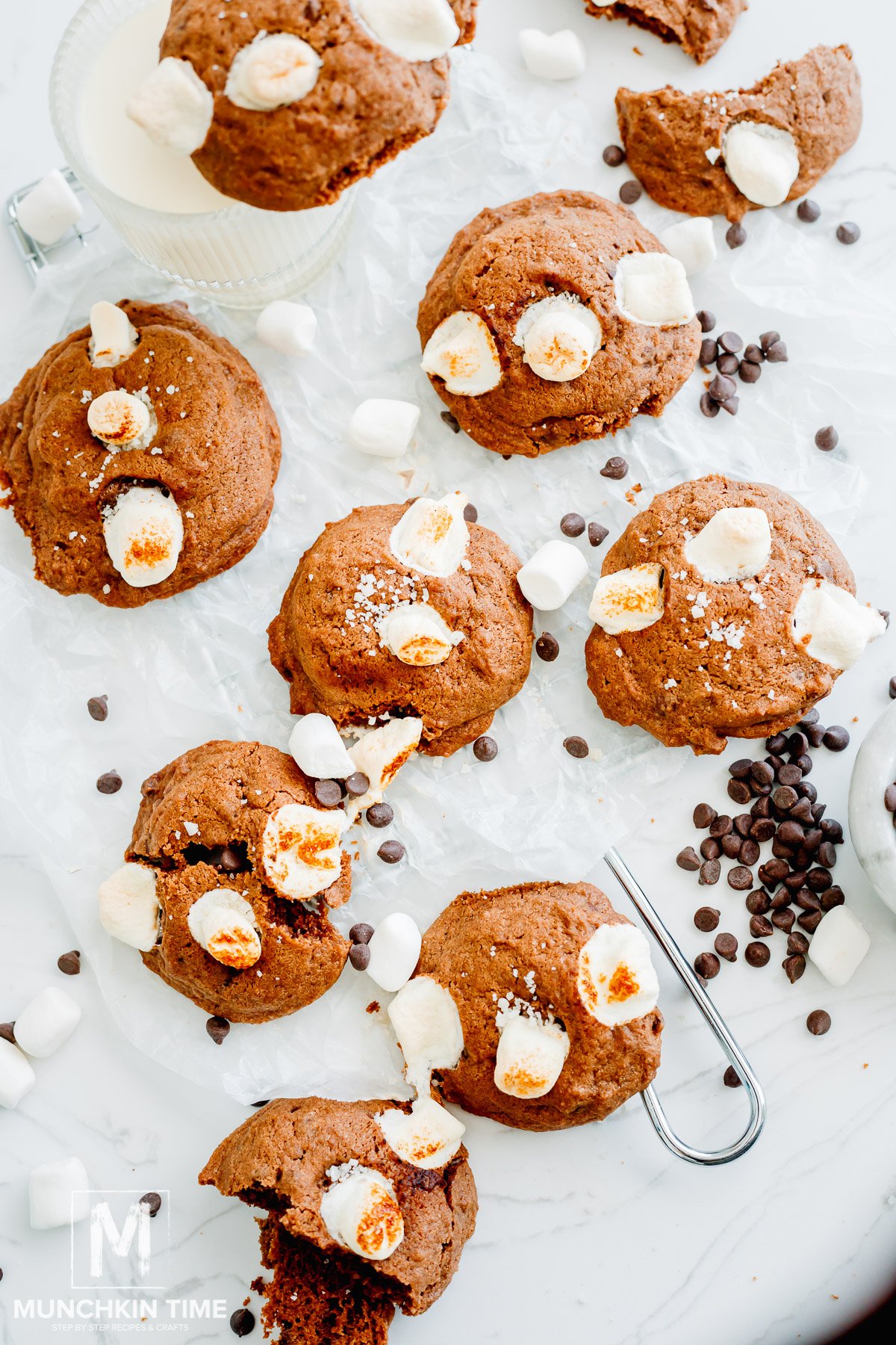 marshmallow chocolate cookies