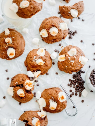 marshmallow chocolate cookies
