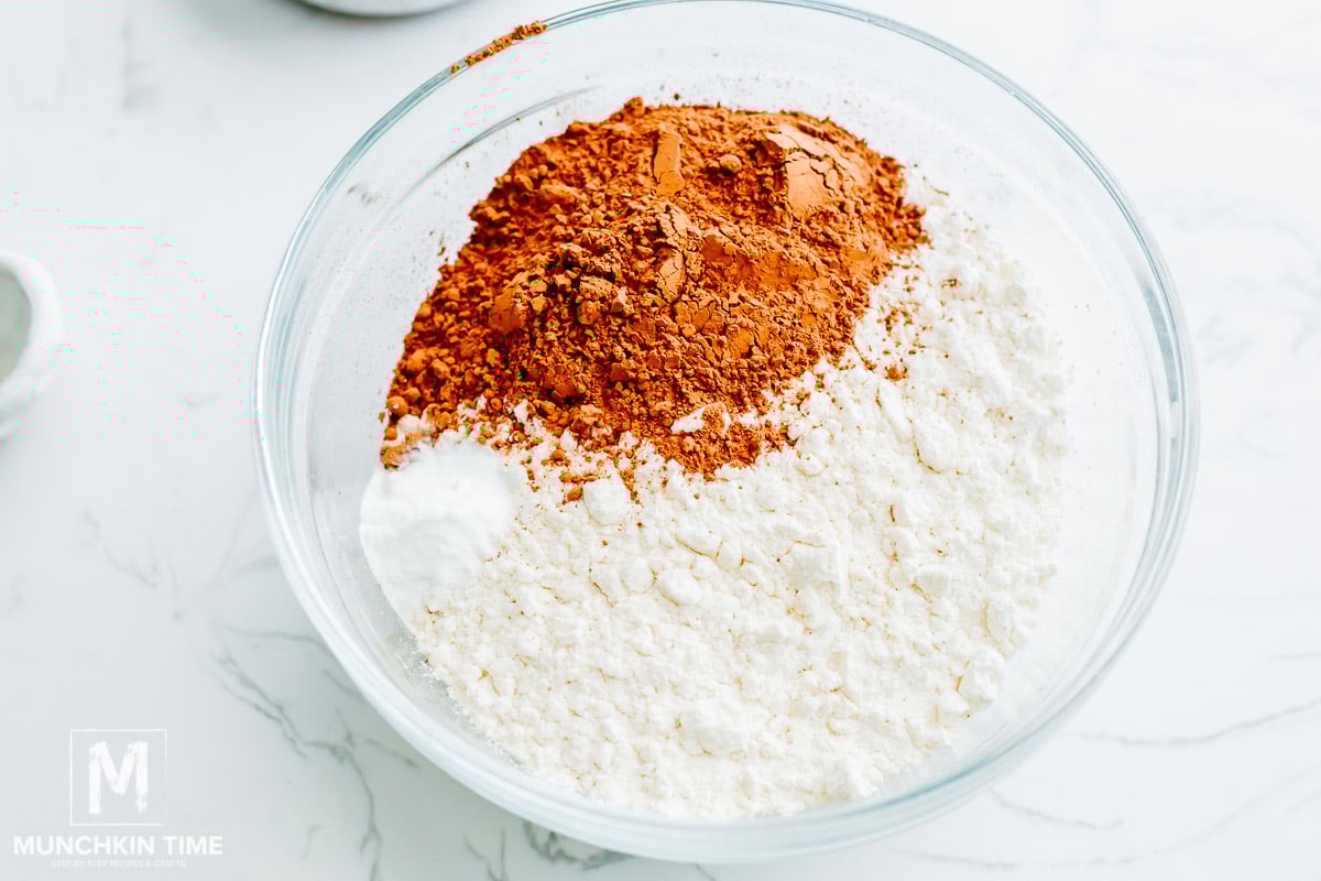 dry ingredients in a bowl