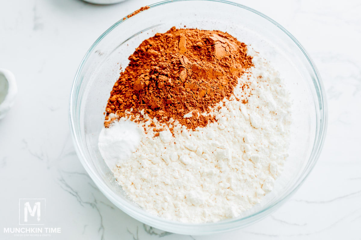 dry ingredients in a bowl