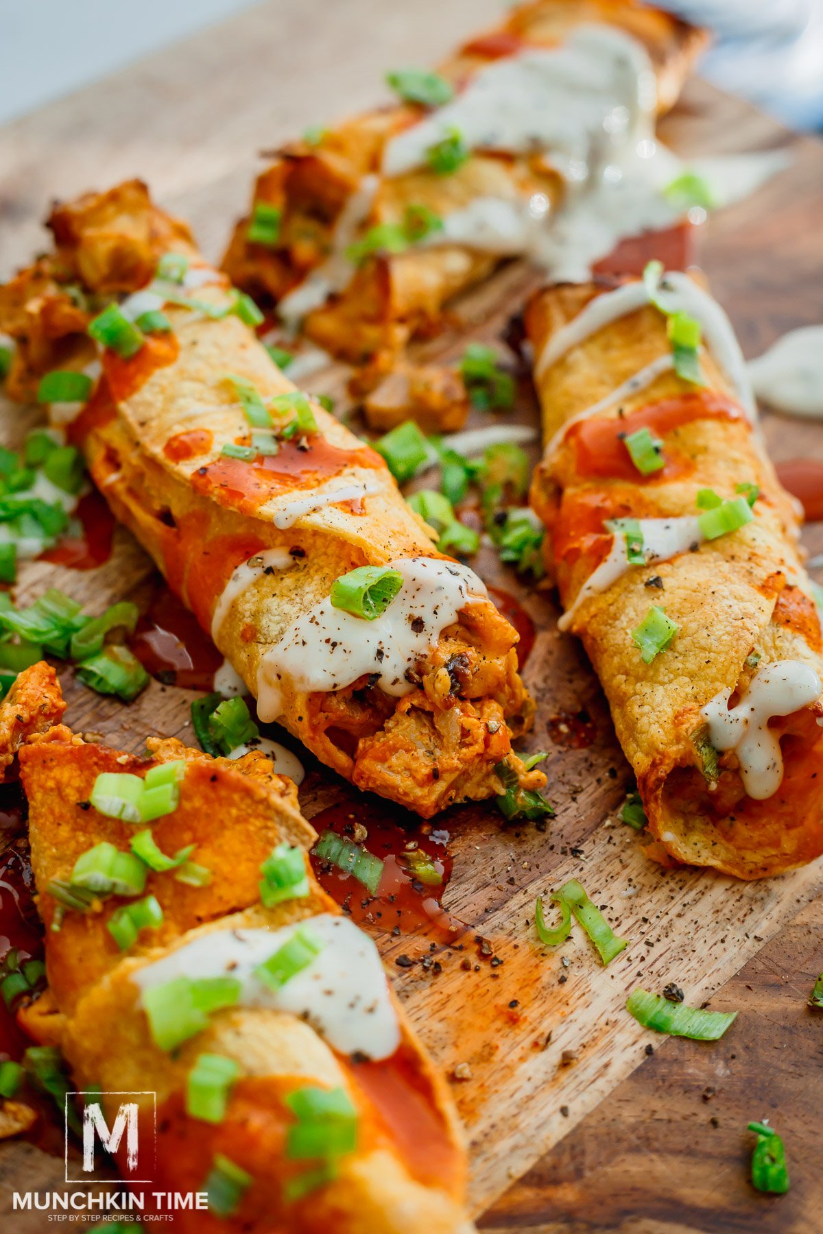 homemade chicken taquitos