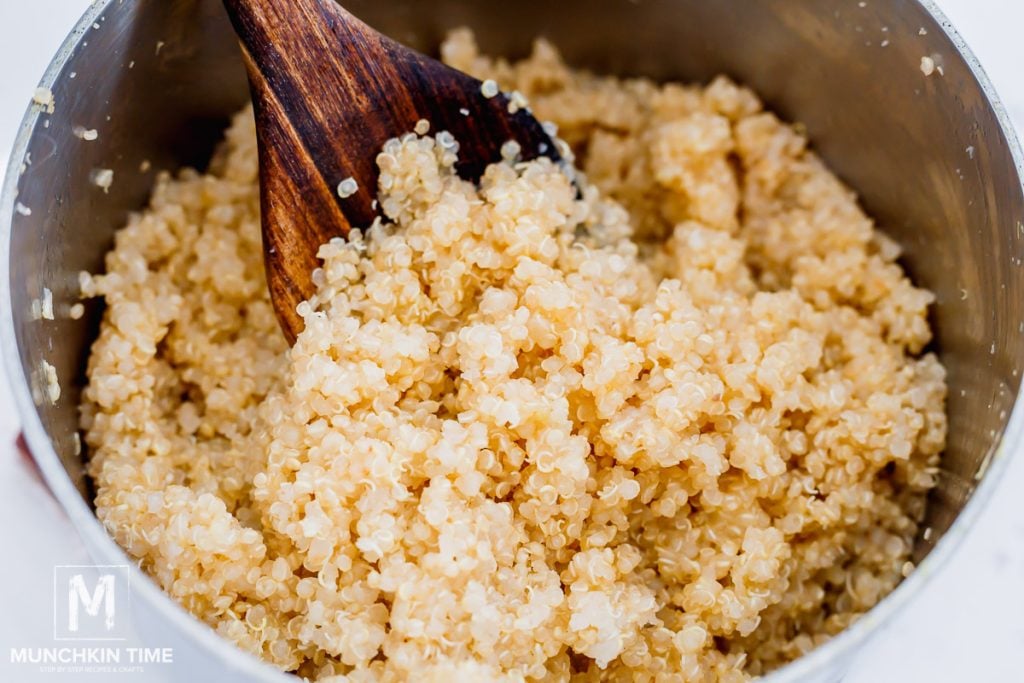 cooked quinoa 