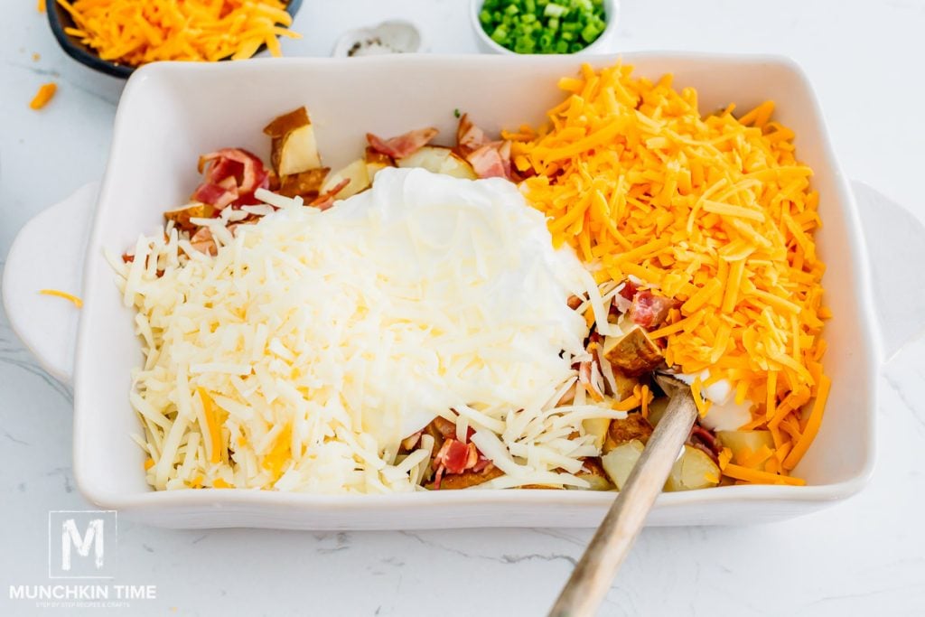 How to Make Twice Baked Potato Casserole